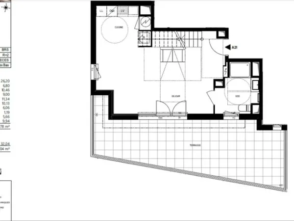 Appartement duplex 5 pièces 97m2 