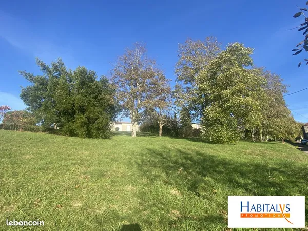 Terrain 2293 m² Mézin 
