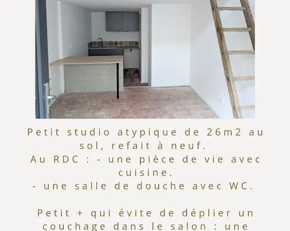Studio à louer 