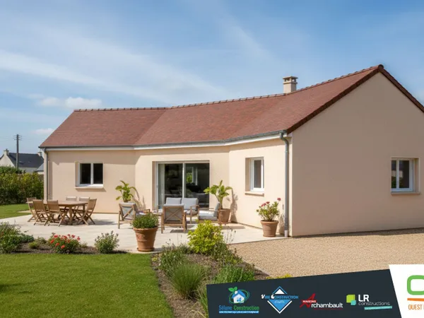 Terrain + maison 95 m² 