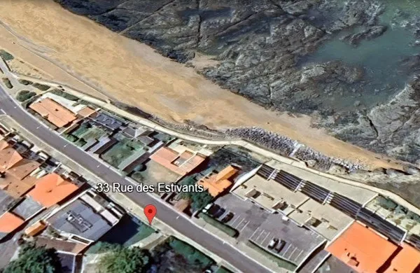 Terrain à bâtir de 158 m2 proche océan 