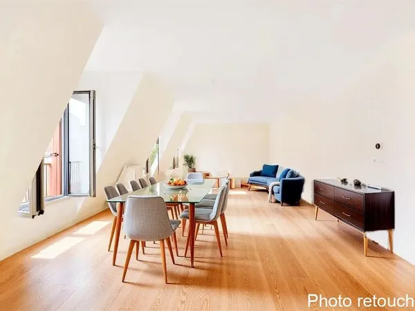 Vends appartement au dernier étage avec ascenseur : Grand séjour,cuisine ouverte, 3 chambres 