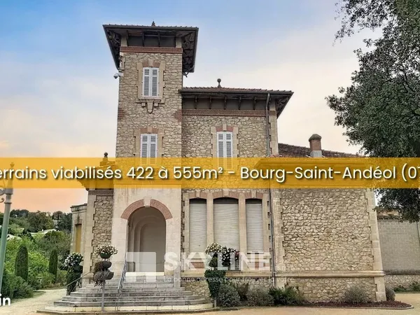 Terrain 481 m² Bourg-Saint-Andéol 