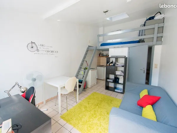 Sans mauvaise surprise tout est inclus dans le prix, Studio meublé proche du centre et direct fac 