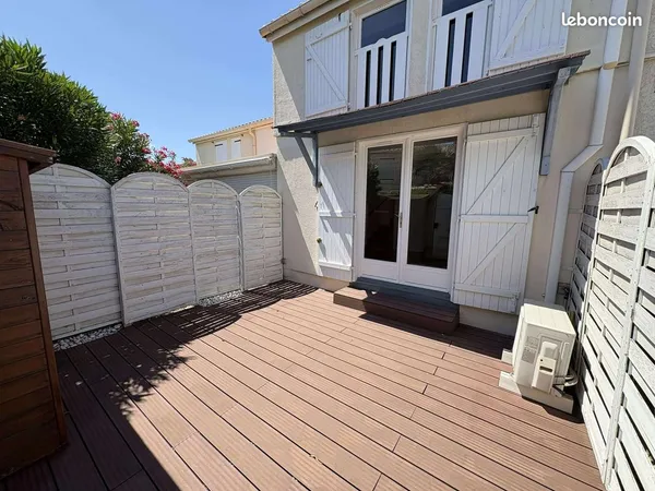 Maison de 3 pièces proche étang de thau 