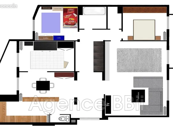 Appartement 5 pièces 104 m² 