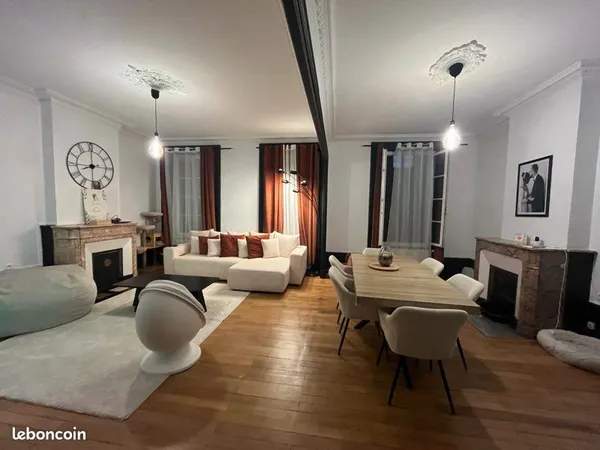 Duplex 116 m² - Centre - Rénovation récente - Vendu meublé 
