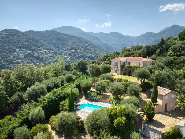 Menton - Villa Serres De La Madone Piscine 