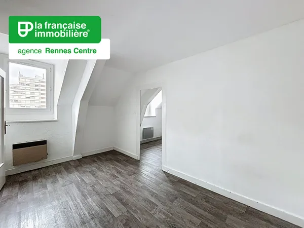 Appartement Rennes - Les Halles - 3 pièces - 49.95 m² - Dernier étage - Grenier - 