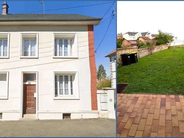 Maison T5 duplex 103,5m2 à Gisors. Disponible 