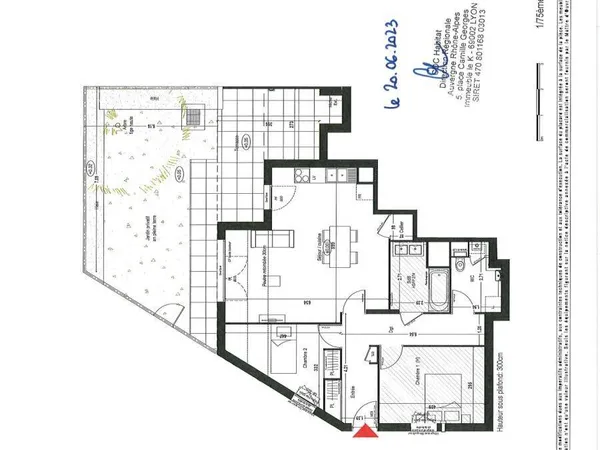 Appartement 3 pièces 75 m² 