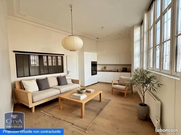 Appartement 2 pièces 38 m² 