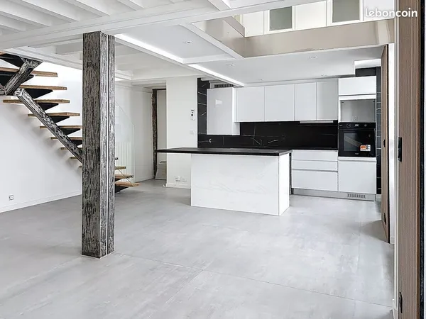 Duplex 3 pièces 64 m² 