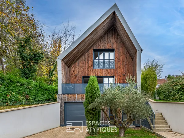 L'élégante : Maison d'Architecte RT 2012 avec vue 