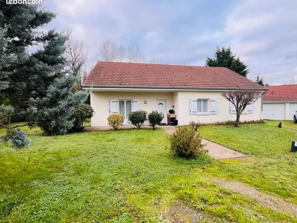 Maison de plain-pied, 4chambres 