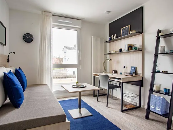 Studio 1 pièce 18 m² 