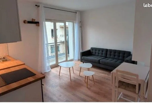 Appartement T2 meublé - Rouen Rive Droite / Centre Historique - Calme, balcon, entièrement 