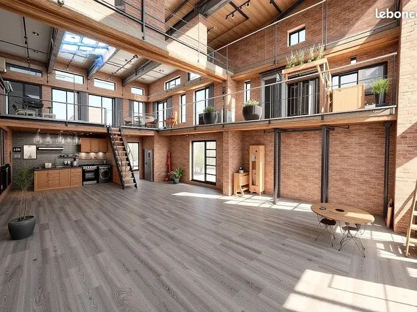 Loft 3 pièces 77 m² 