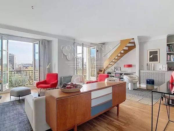 Vends duplex/triplex - 137.18m² - 6 pièces, 3 chambres - Boulogne-Billancourt 92100 