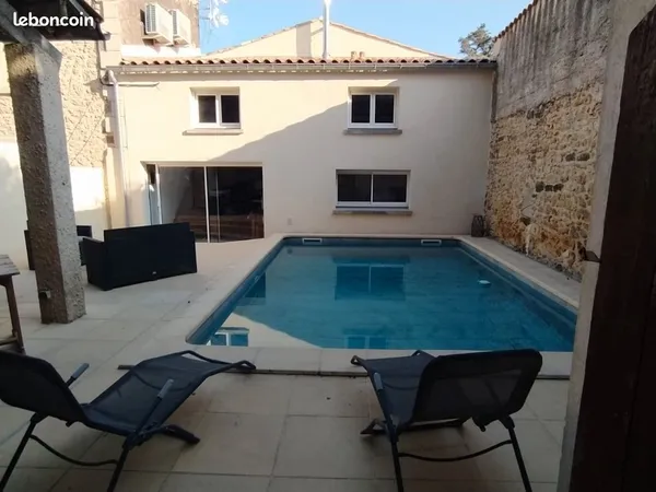 Maison vigneronne F3 + studio et gîte F3 