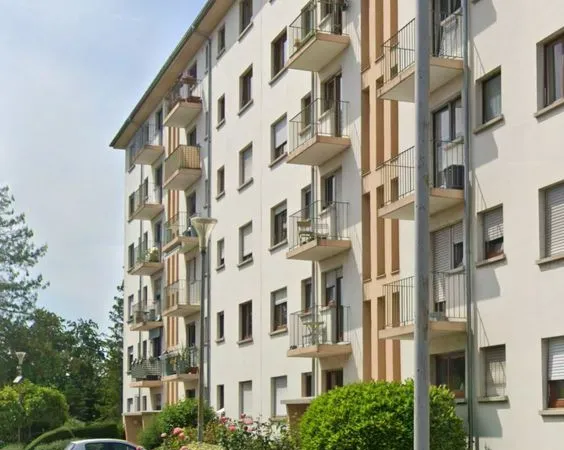 Frontière Suisse : meublé, rénové, 47 m² + balcons - offre rare 