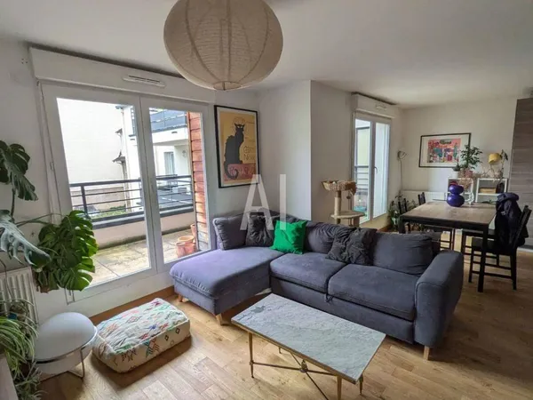 Duplex 3 pièces 76 m² 