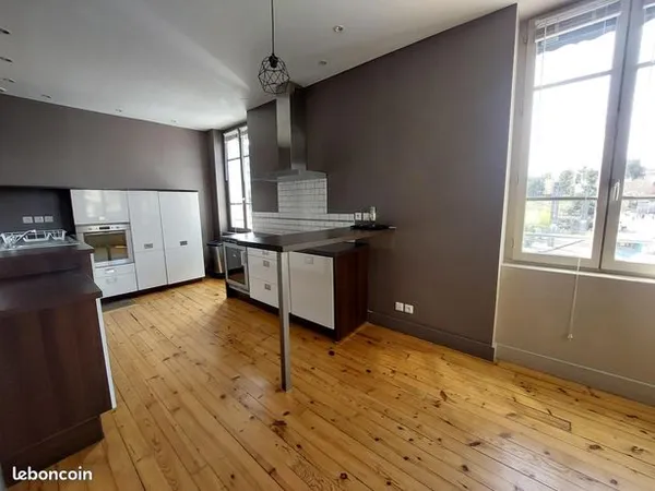 Appartement 2 pièces 62 m² 