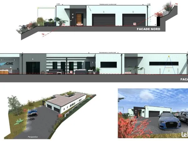Terrain 2 289 m² Aurec Sur Loire 