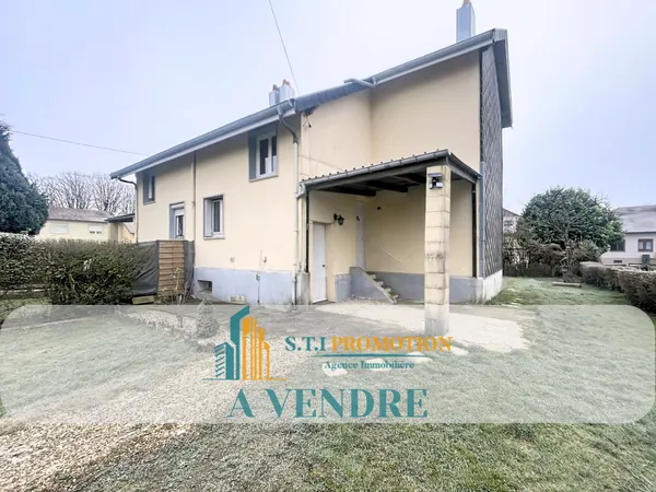 Villerupt Cantebonne - Maison mitoyenne 67m2 avec fort poten 