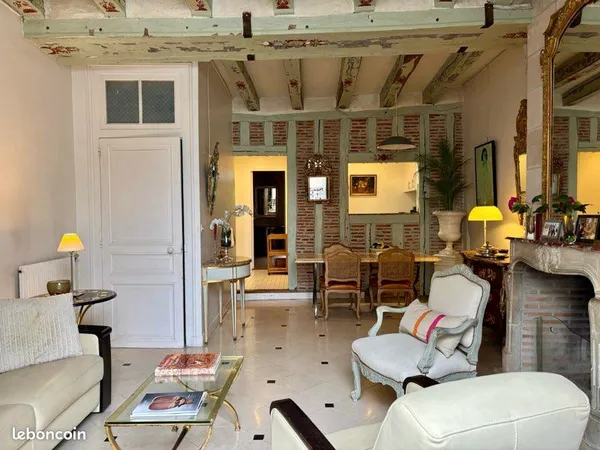 Appartement de charme avec extérieur hypercentre de Tours 