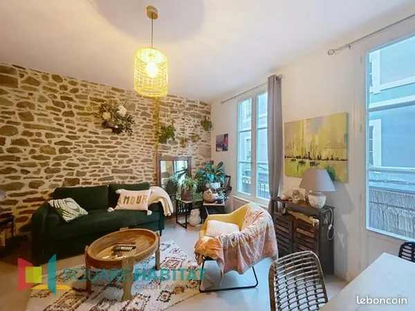 Appartement 3 pièces 59 m² 