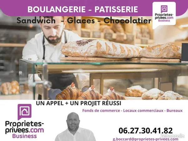 Fonds de commerce boulangerie 230 m² 