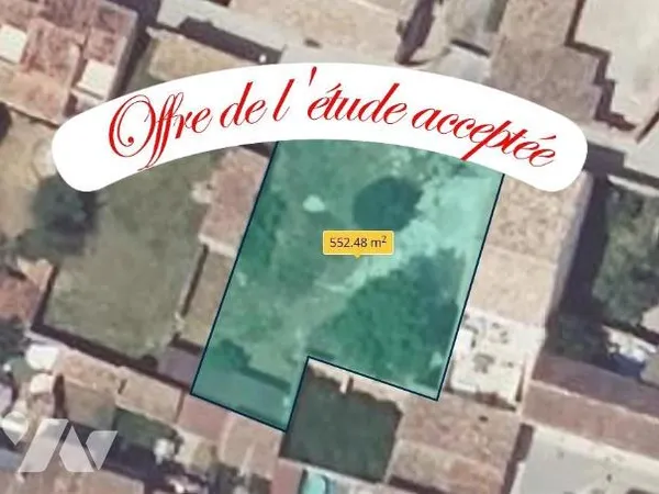 Terrain 549 m² 
