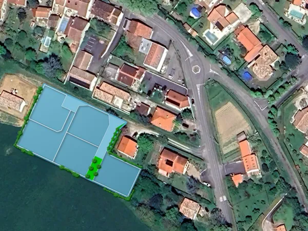 Terrain en individuel 608 m² 