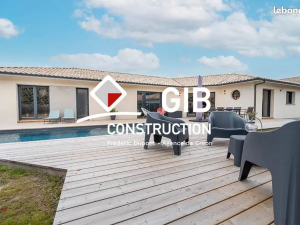 Maison 100 m² Quinsac 