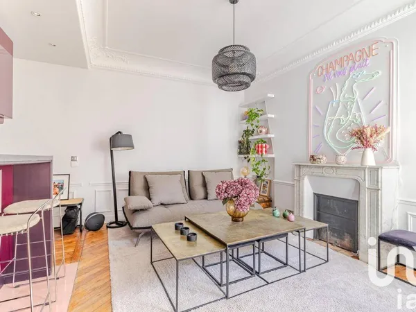 Vends T3 - 48m² - Paris 