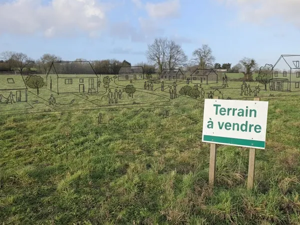 Proche centre de Commequiers Terrain Viabilisé 286 m2 