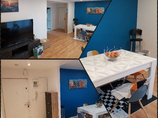 Appartement lumineux traversant orienté Sud-ouest 