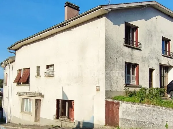 Maison 7 pèces à rénover - grand garage, atelier et petit jardin - Monthureux-sur-Saône (88) 