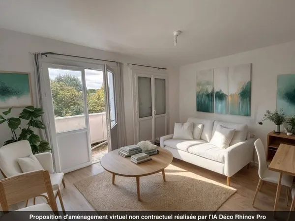 Studio 1 pièce 22 m² 