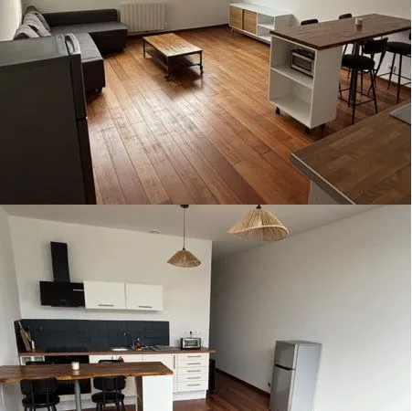 Appartement 3 pièces refait à neuf 