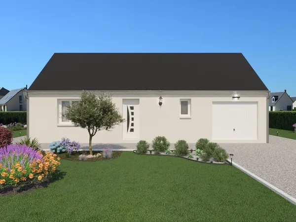 Terrain + maison 69 m² 