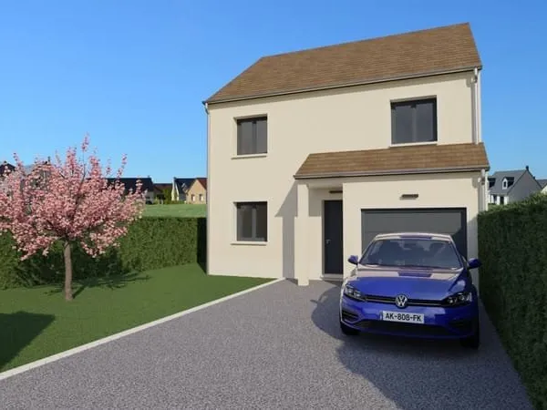 Projet de construction d'une maison 106 m² avec terrain à MAULETTE (78)