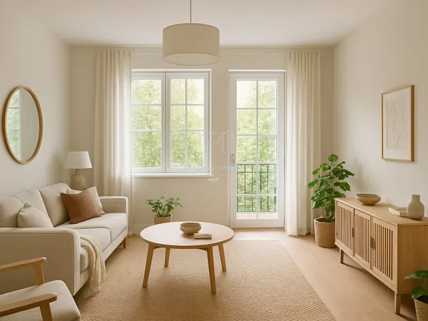 Appartement neuf 3 pièces avec balcon 
