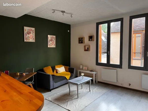 Loue studio meublé hyper centre ville Auxerre 25m2 F1 DISPONIBLE décembre 2025 