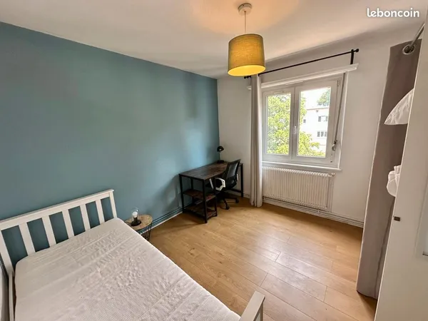 Chambre meublée - Quartier Bas - Rebberg - Proche centre & universités - Colocation 