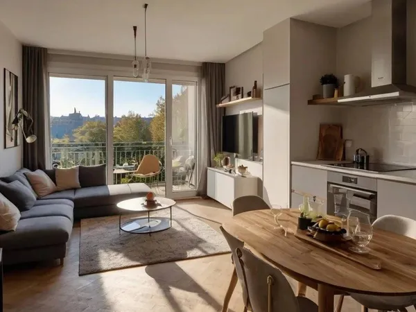 Appartement 3 pièces 64 m² 