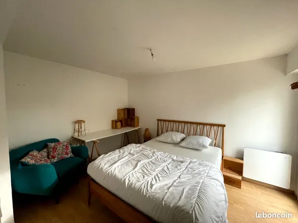 Grande chambre en colocation 
