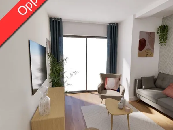 Appartement 2 pièces 52 m² 