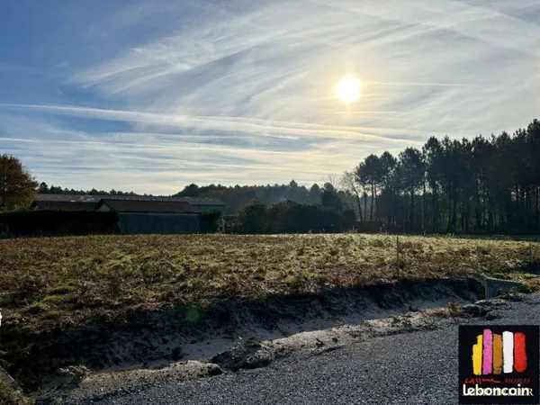 Terrain 593 m² PONTENX LES FORGES